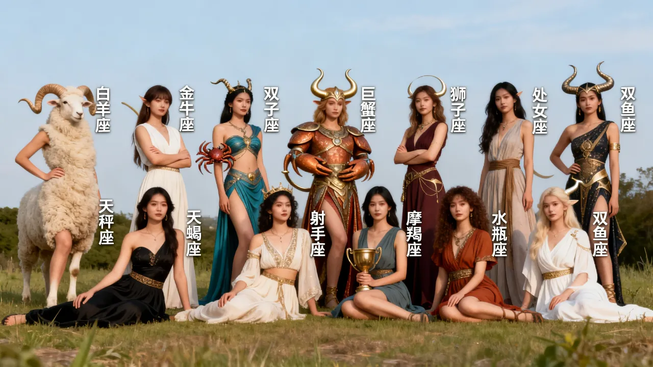 十二星座哪个最美?颜值最高的星座女排行榜揭秘 十二星座哪个最美?颜值最高的星座女排行榜揭秘