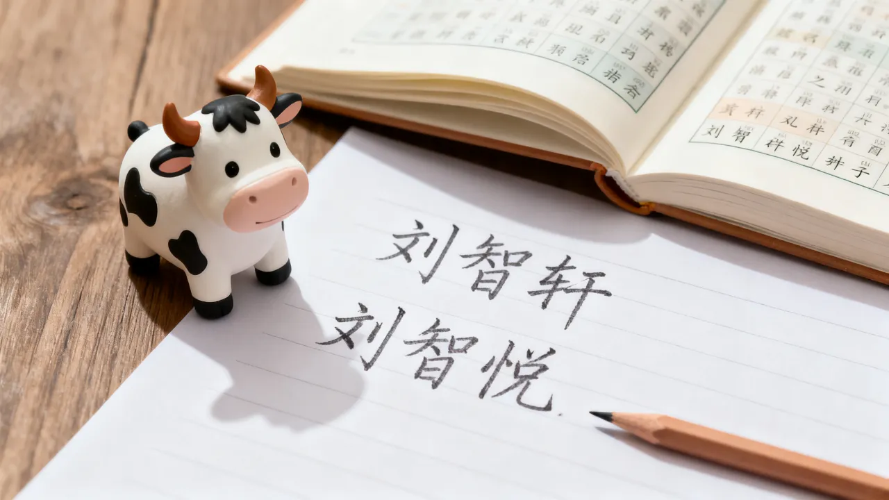 牛宝宝起名刘智什么，刘姓牛宝宝取什么名字好？