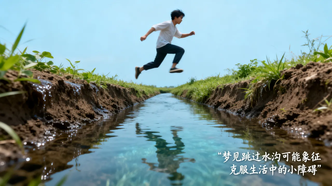 梦见跳过水沟有什么意义吗,梦中跳过水沟预示什么 梦见跳过水沟有什么意义吗,梦中跳过水沟预示什么