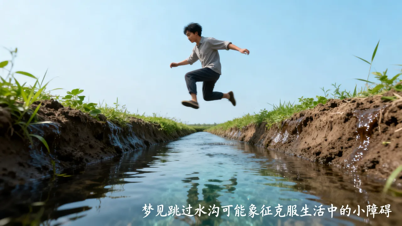 梦见跳过水沟有什么意义吗,梦中跳过水沟预示什么 梦见跳过水沟有什么意义吗,梦中跳过水沟预示什么