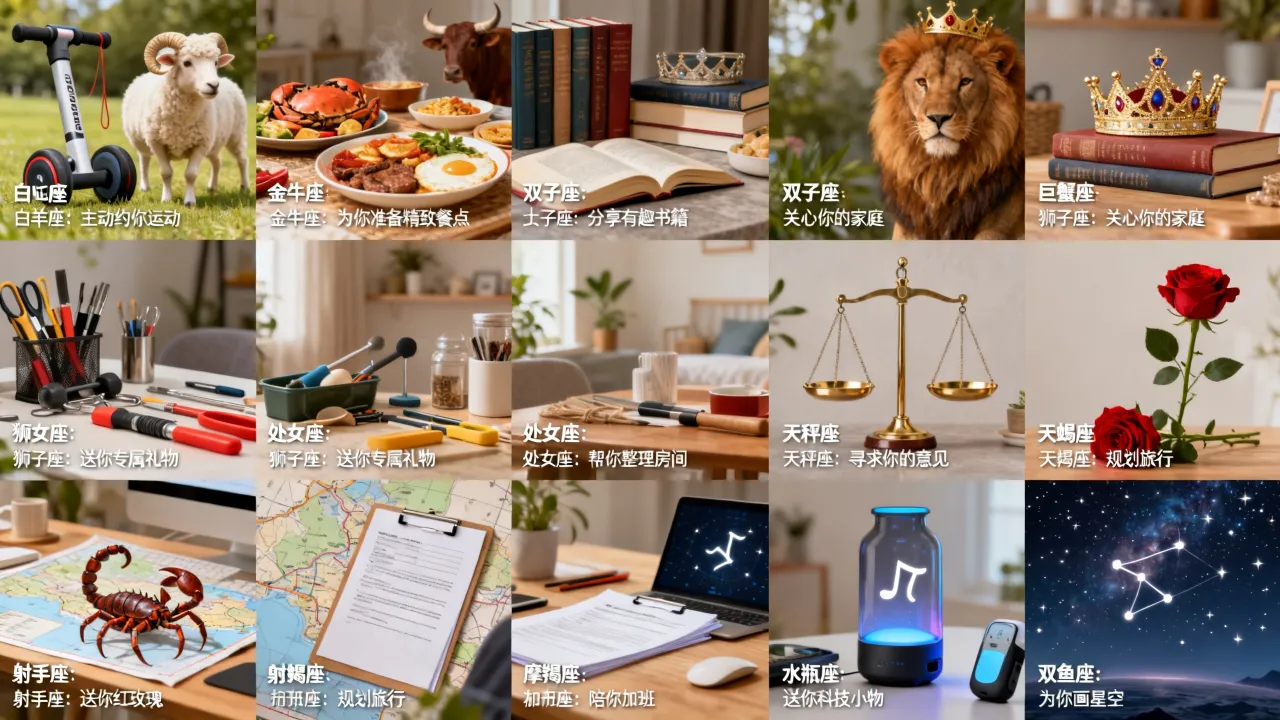 被十二星座爱上的表现有哪些，十二星座爱上你的征兆是什么