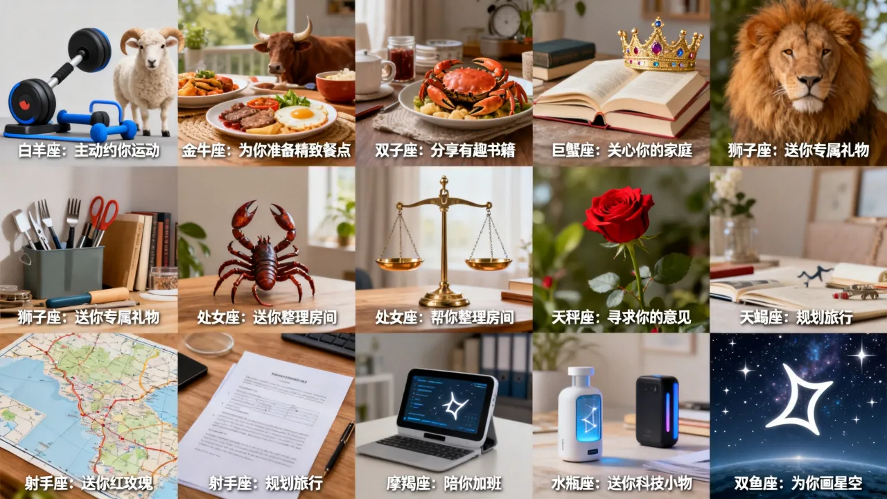 被十二星座爱上的表现有哪些，十二星座爱上你的征兆是什么