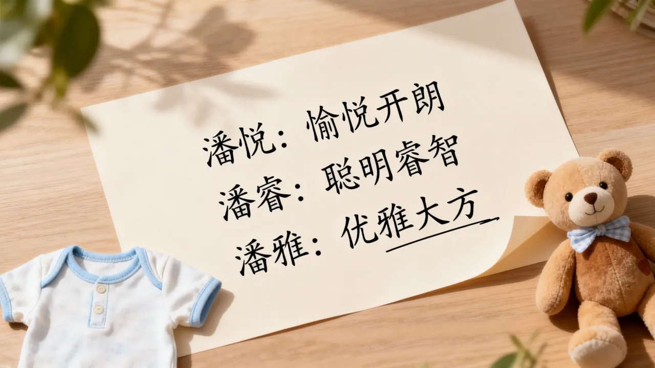 宝宝起名姓潘怎么起,有哪些寓意好的名字推荐? 宝宝起名姓潘怎么起,有哪些寓意好的名字推荐?