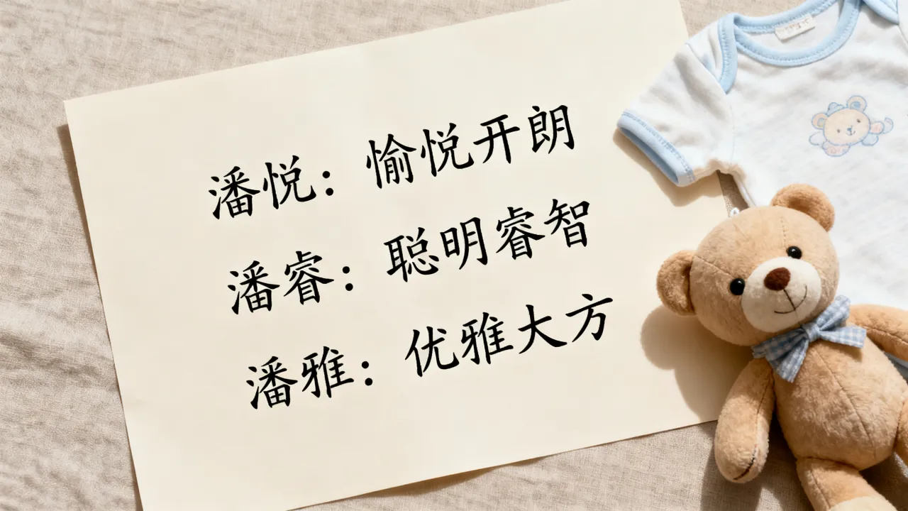 宝宝起名姓潘怎么起,有哪些寓意好的名字推荐? 宝宝起名姓潘怎么起,有哪些寓意好的名字推荐?