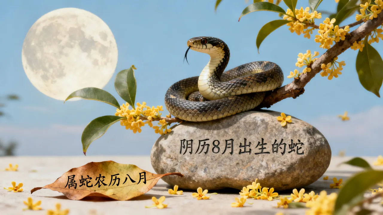 阴历8月出生的蛇命运如何,属蛇农历八月出生好不好 阴历8月出生的蛇命运如何,属蛇农历八月出生好不好