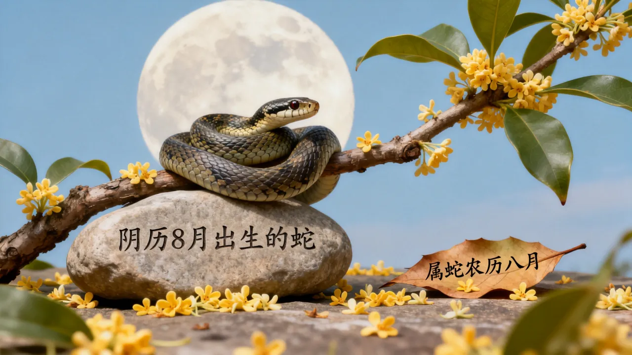 阴历8月出生的蛇命运如何,属蛇农历八月出生好不好 阴历8月出生的蛇命运如何,属蛇农历八月出生好不好