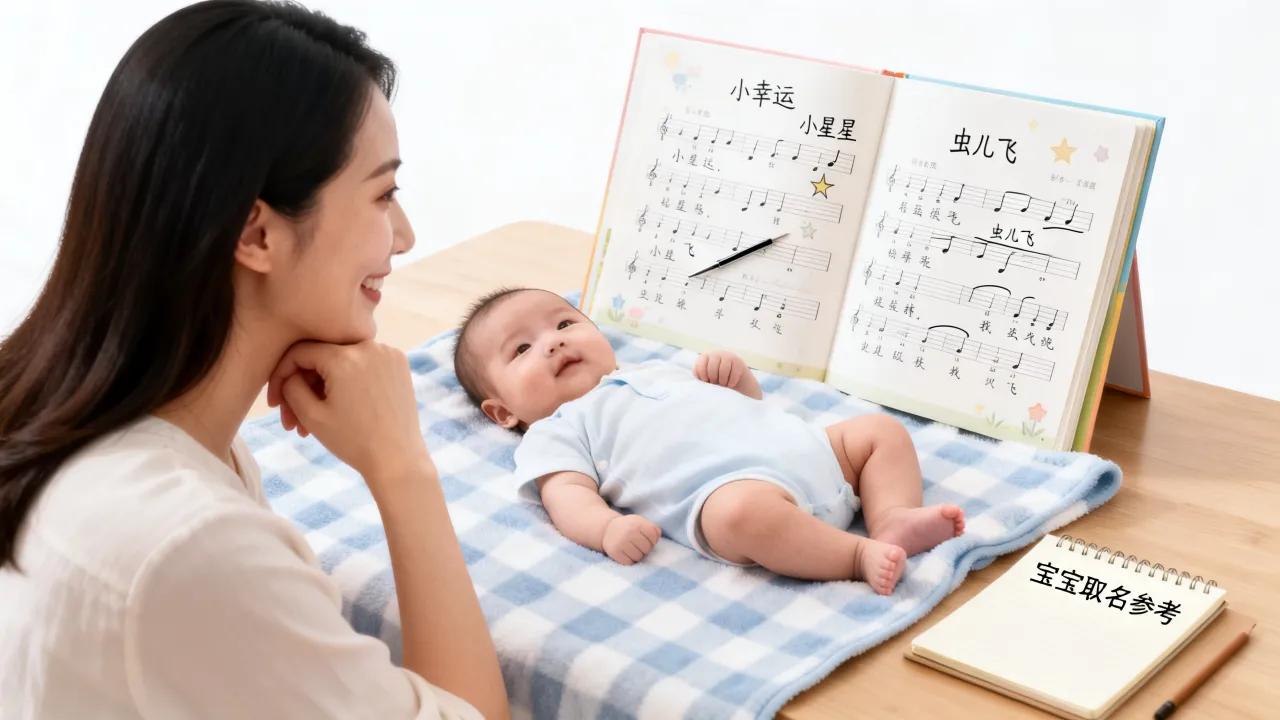 怎么用歌曲给宝宝起名,适合宝宝取名的歌曲有哪些 怎么用歌曲给宝宝起名,适合宝宝取名的歌曲有哪些
