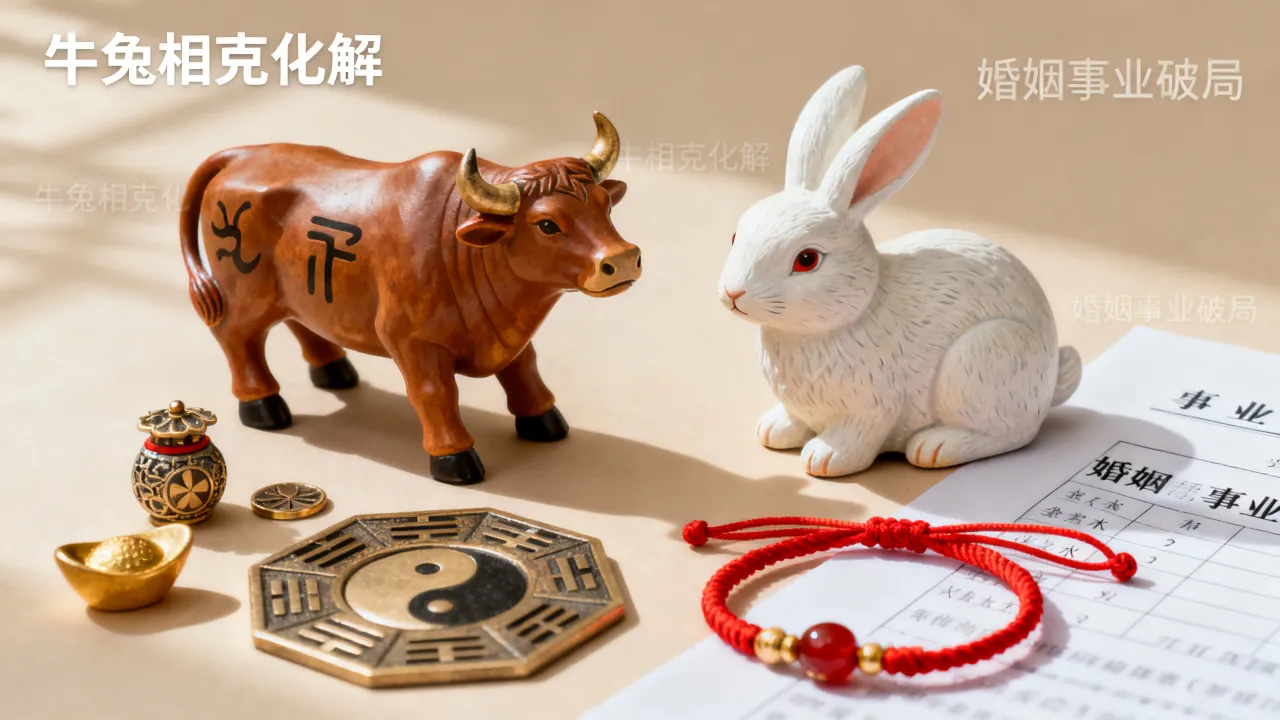 吉凶参半牛兔怎么化解?牛兔相克婚姻事业如何破局 吉凶参半牛兔怎么化解?牛兔相克婚姻事业如何破局