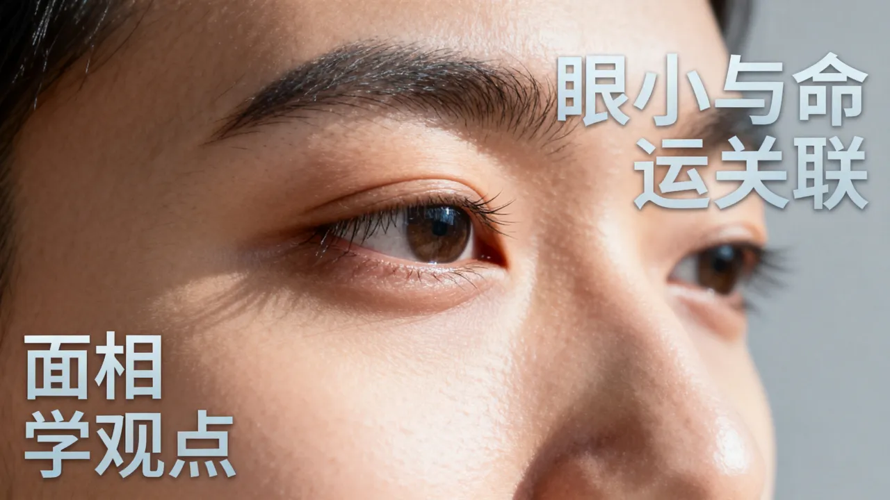 眼睛小的人命运好不好，眼小真的会影响命运吗