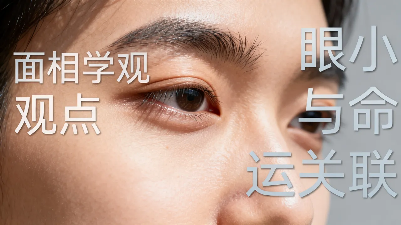 眼睛小的人命运好不好，眼小真的会影响命运吗