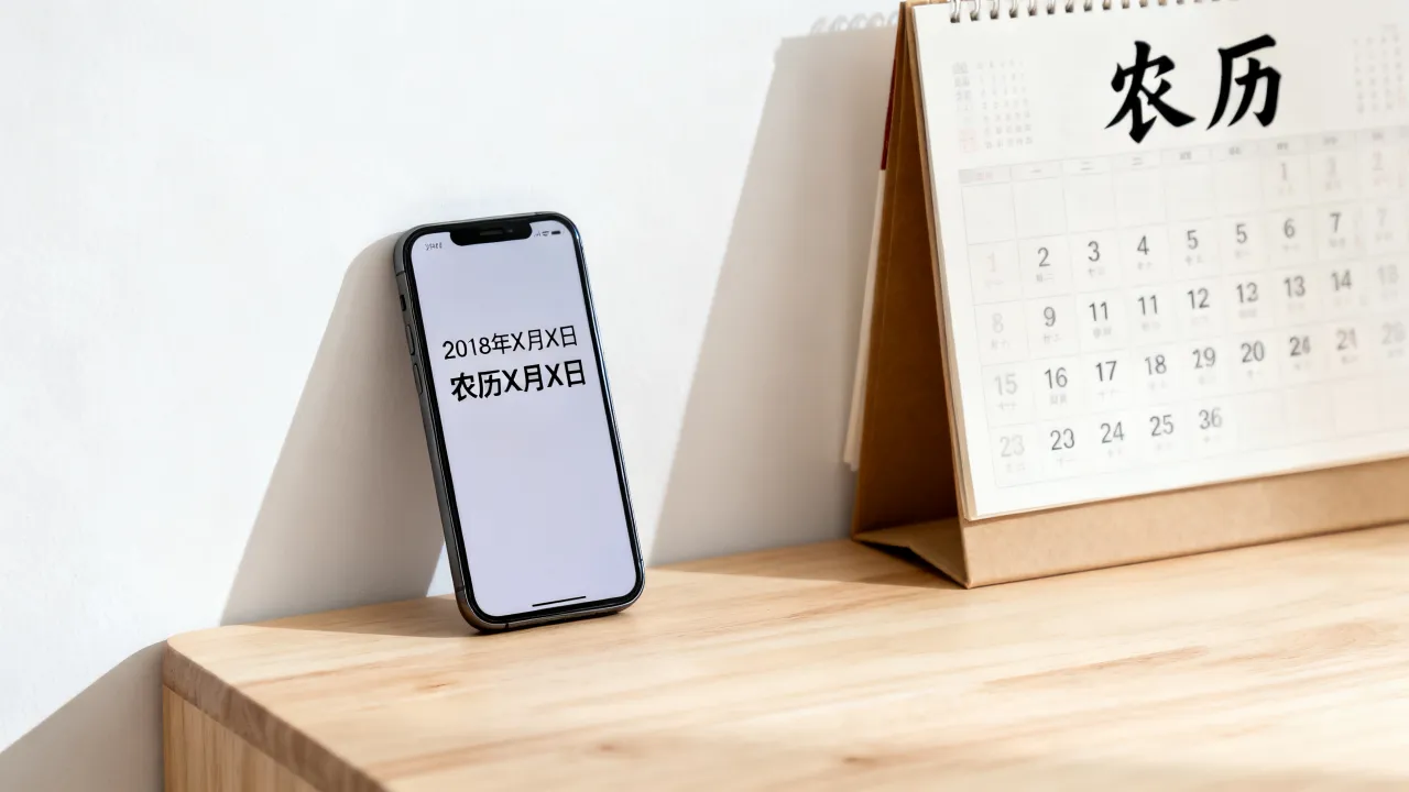 2018今天阴历多少，怎么查今天的农历日期？