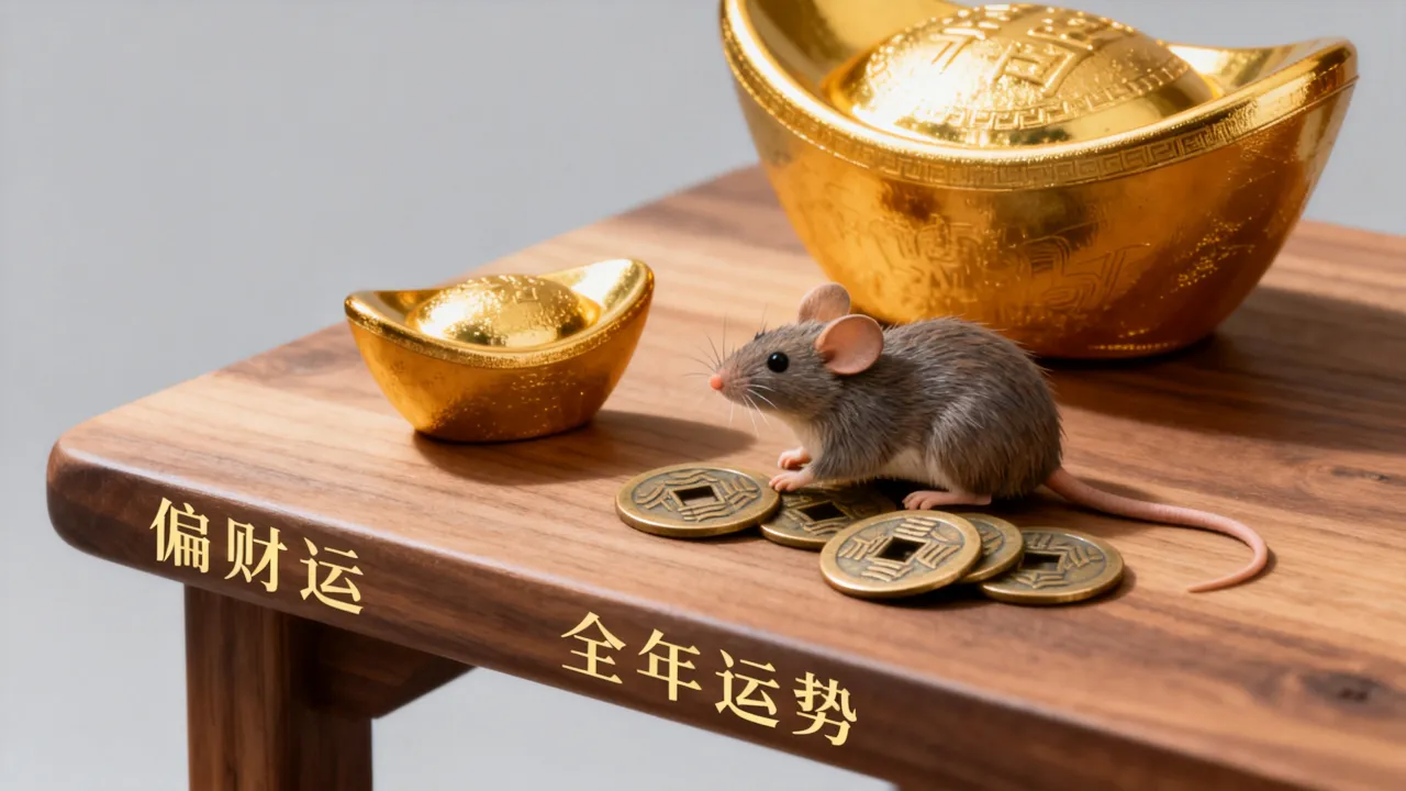 2026年属鼠人偏财运好不好，全年运势详解