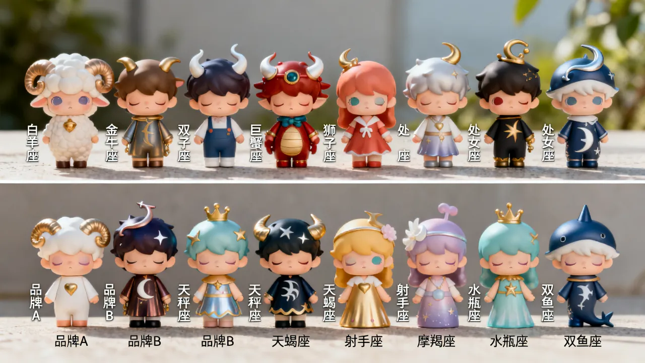 十二星座情侣娃娃哪个最好？哪个品牌性价比最高？