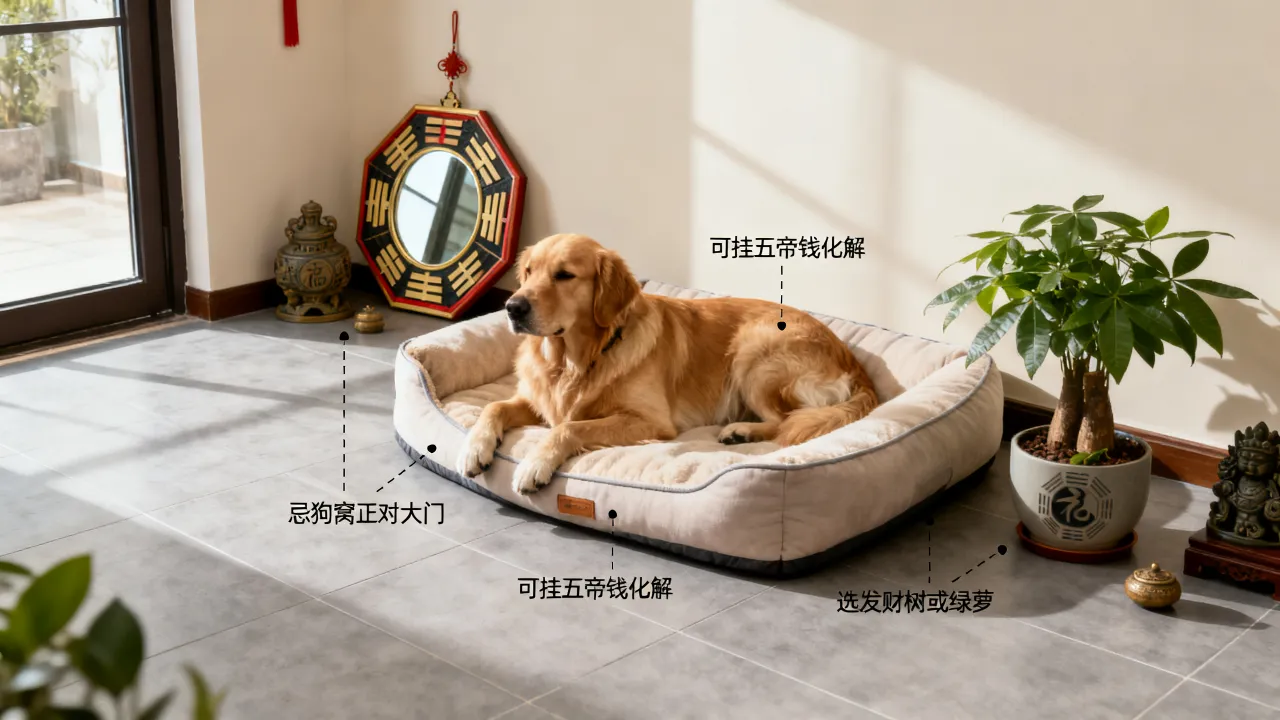 楼里放狗怎么化解吉凶，住宅养狗风水禁忌与化解方法