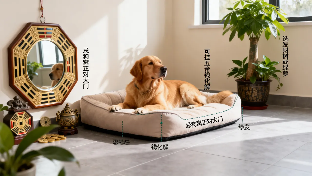 楼里放狗怎么化解吉凶，住宅养狗风水禁忌与化解方法