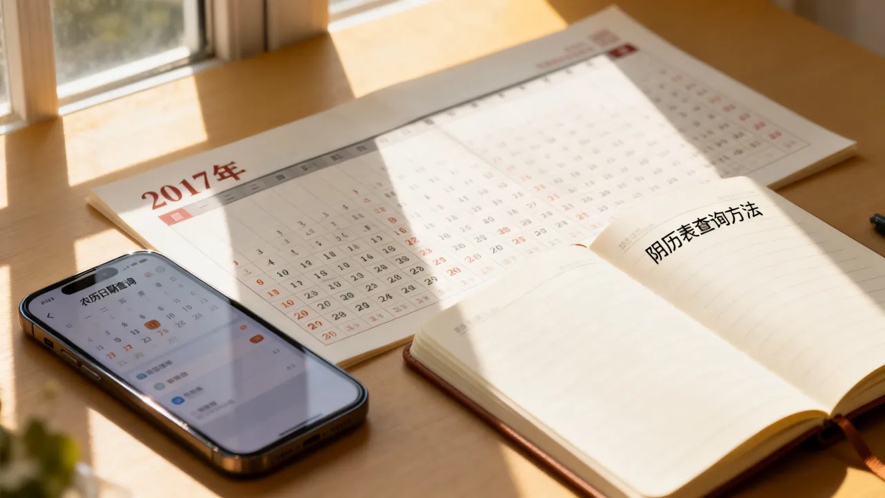 2017年阴历表怎么查?农历日期查询方法 2017年阴历表怎么查?农历日期查询方法
