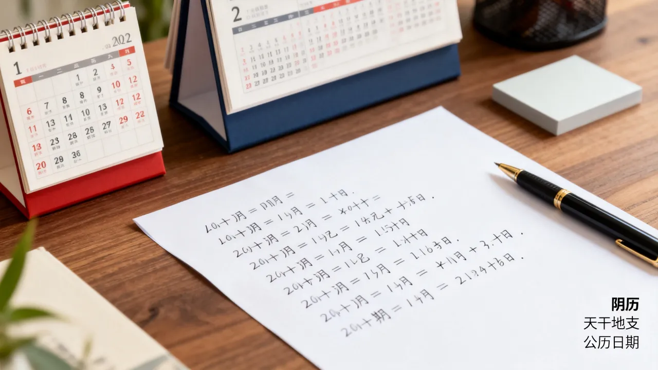 阴历是天干地支吗,怎么正确换算成公历日期, 阴历是天干地支吗,怎么正确换算成公历日期,
