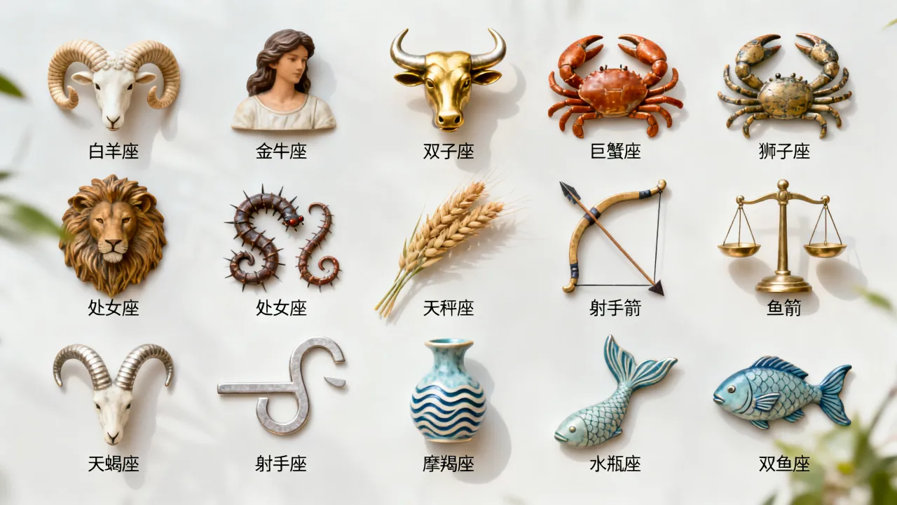 十二星座是哪十二个,十二星座分别都是哪些星座 十二星座是哪十二个,十二星座分别都是哪些星座
