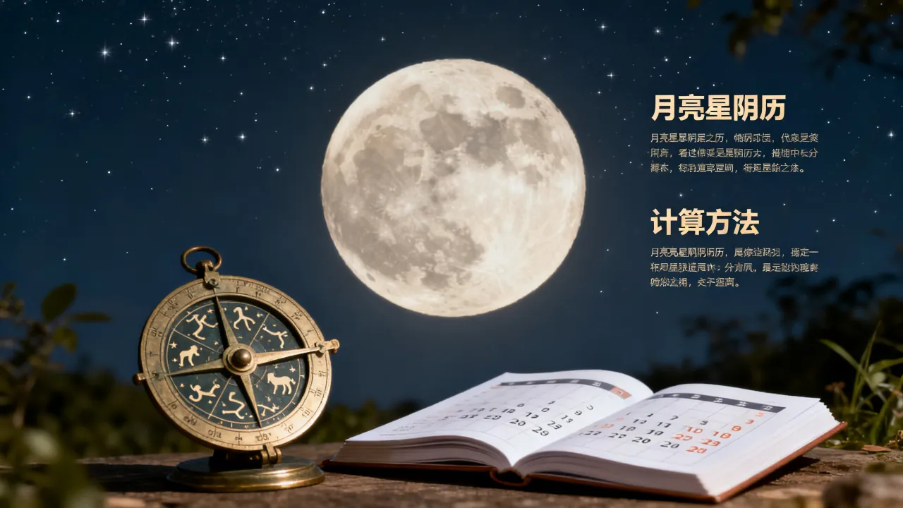 月亮星阴历是什么意思,月亮星阴历怎么算最准确 月亮星阴历是什么意思,月亮星阴历怎么算最准确