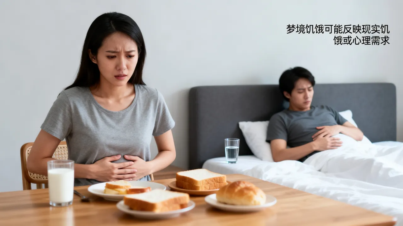 梦见自己很饿有什么寓意吗，做梦饿醒是什么预兆