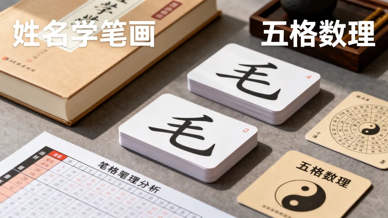 艺名吉凶怎么查？姓名学笔画与五格数理解析