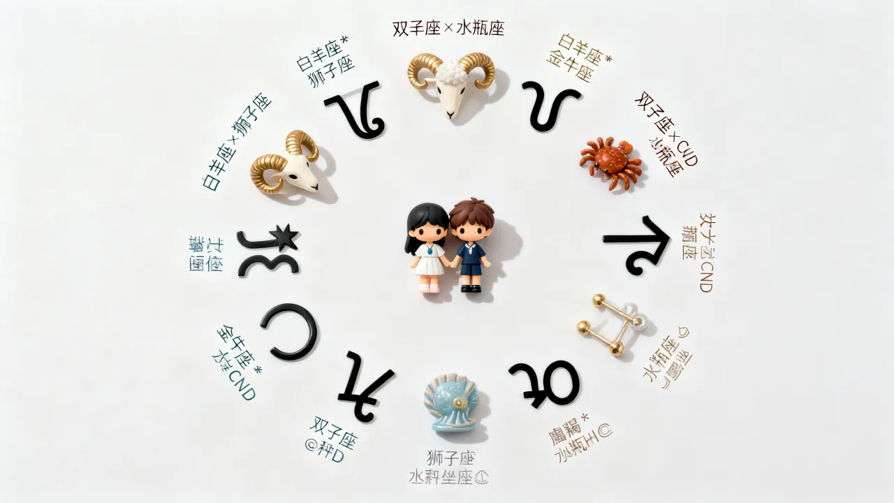 十二星座腐向6是什么?,腐向星座配对大全有哪些 十二星座腐向6是什么?,腐向星座配对大全有哪些