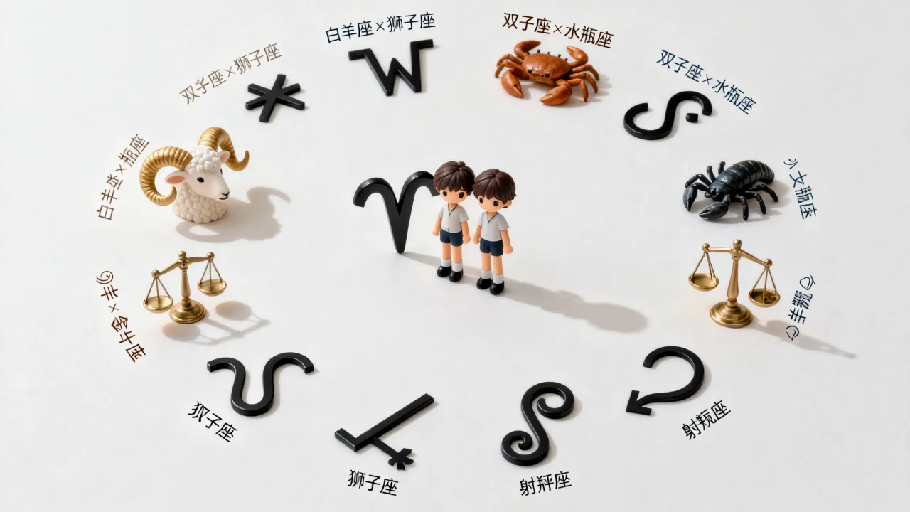十二星座腐向6是什么?,腐向星座配对大全有哪些 十二星座腐向6是什么?,腐向星座配对大全有哪些