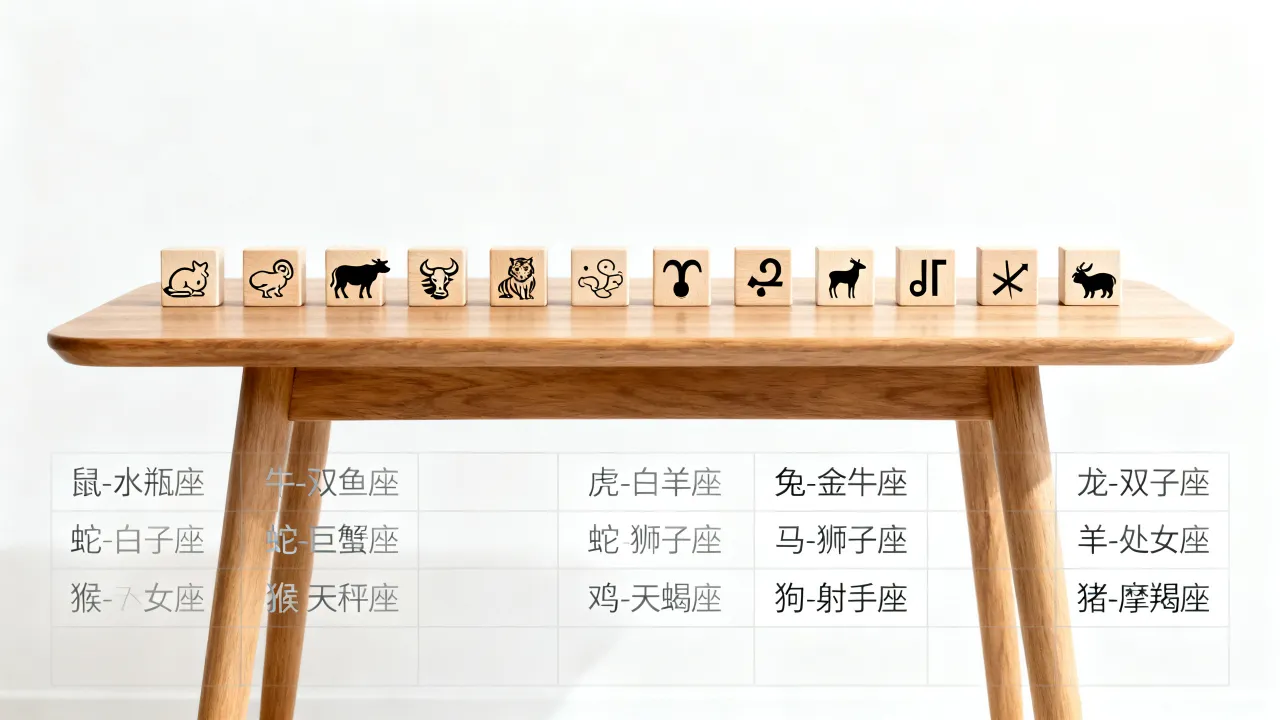 十二生肖星座属相怎么对应,十二生肖星座属相对照表查询? 十二生肖星座属相怎么对应,十二生肖星座属相对照表查询?