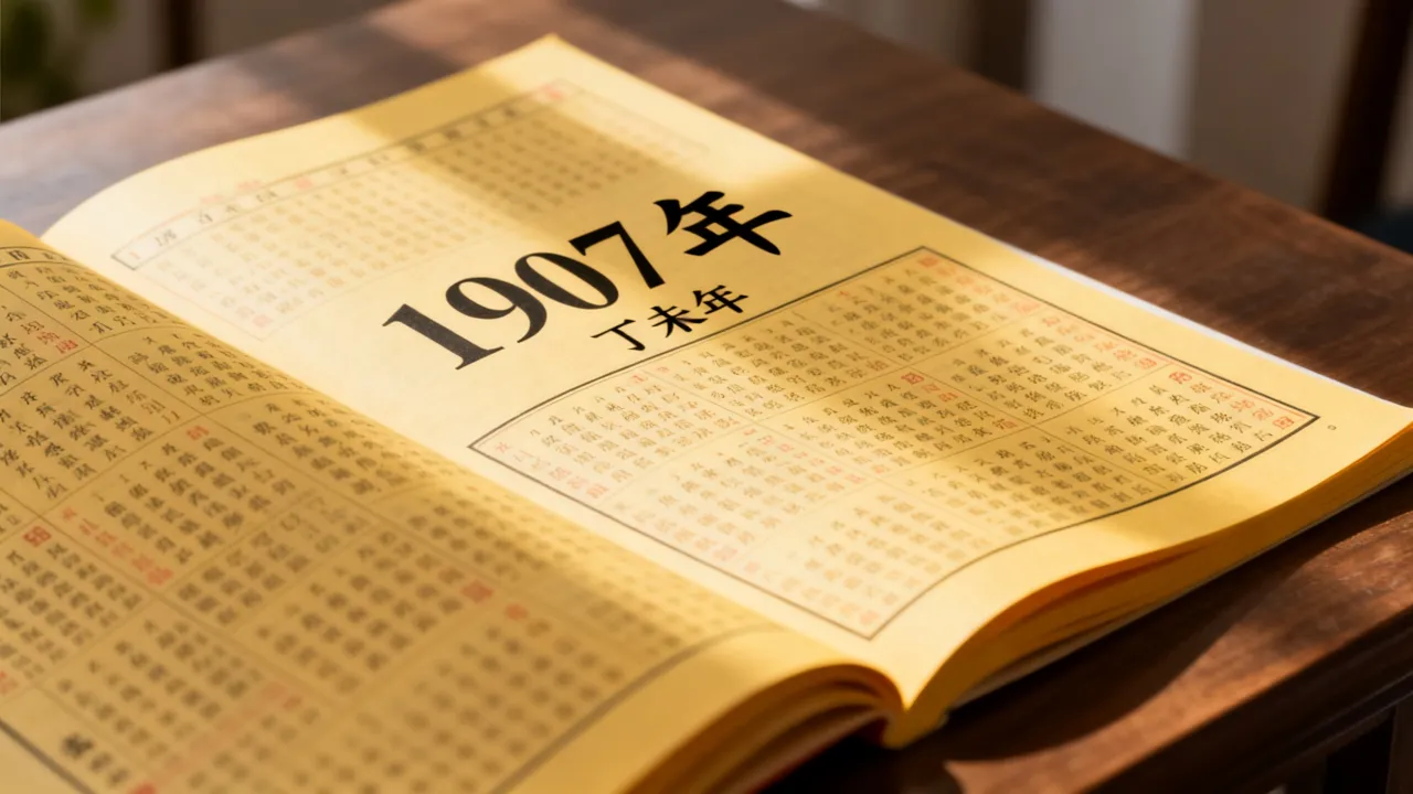 1907年是阴历哪一年,1907年对应农历什么年? 1907年是阴历哪一年,1907年对应农历什么年?