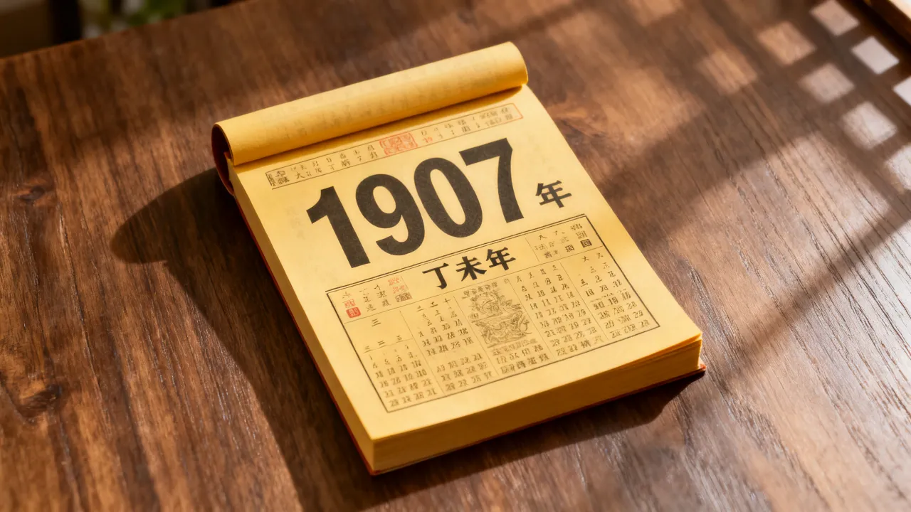 1907年是阴历哪一年,1907年对应农历什么年? 1907年是阴历哪一年,1907年对应农历什么年?