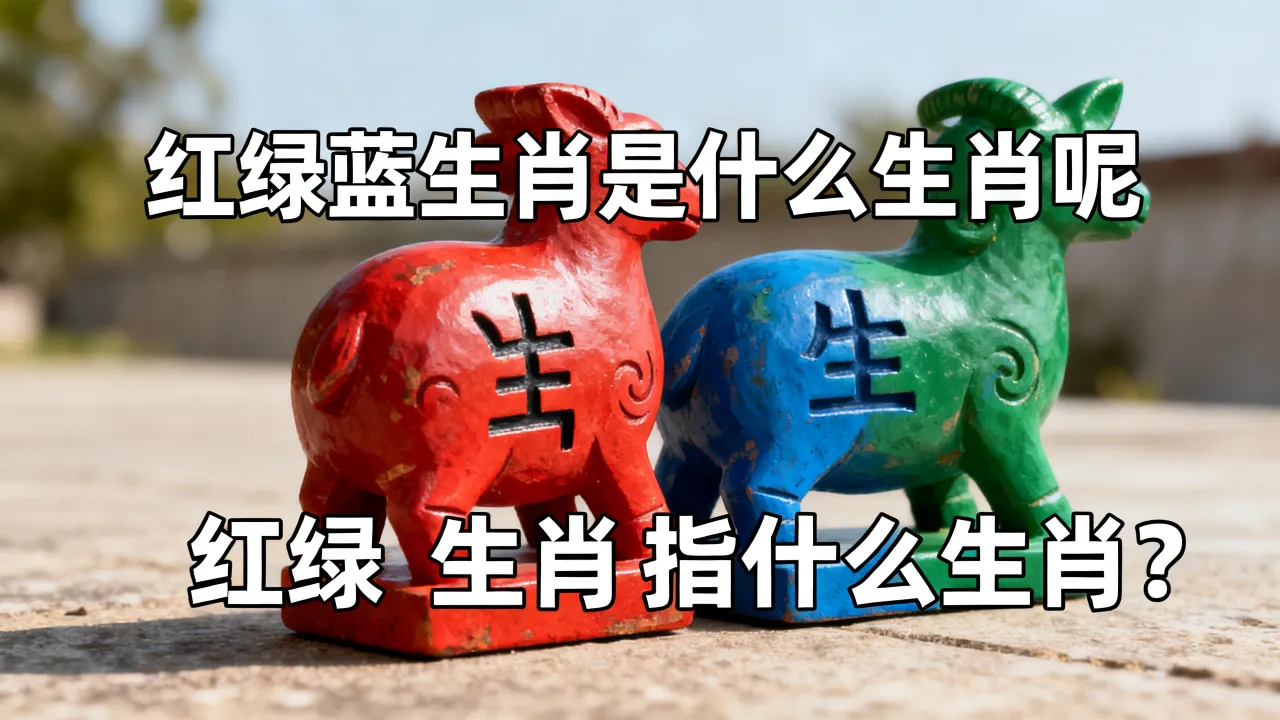 红绿蓝生肖是什么生肖呢，红绿生肖指什么生肖？