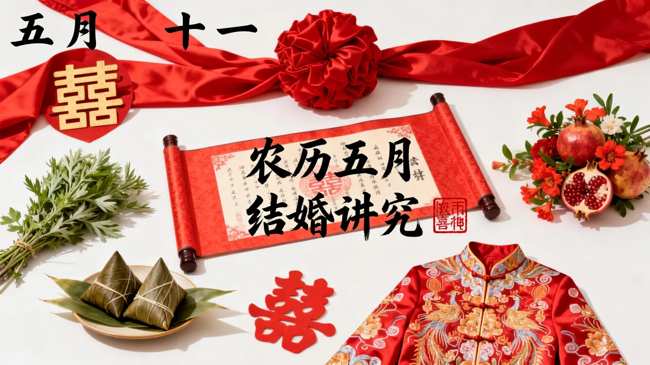 阴历五月十一结婚好吗，农历五月结婚有啥讲究？