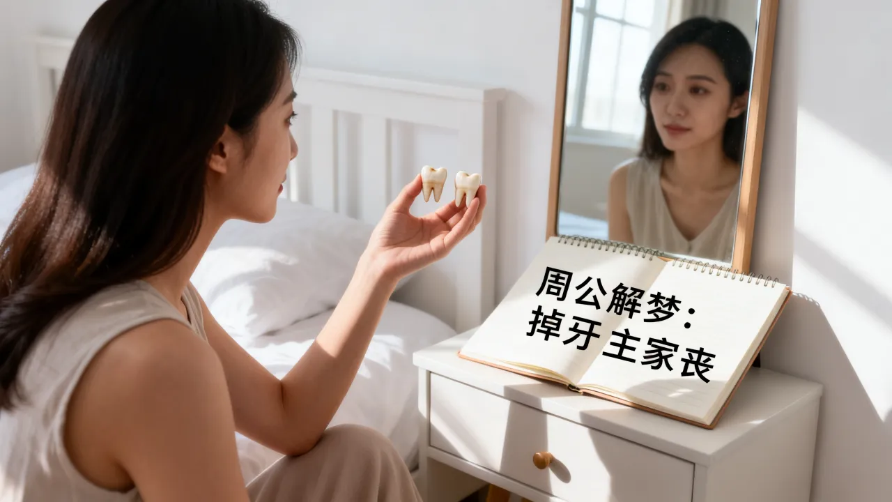 梦到掉了2颗牙齿意味着什么，周公解梦揭秘预兆吉凶