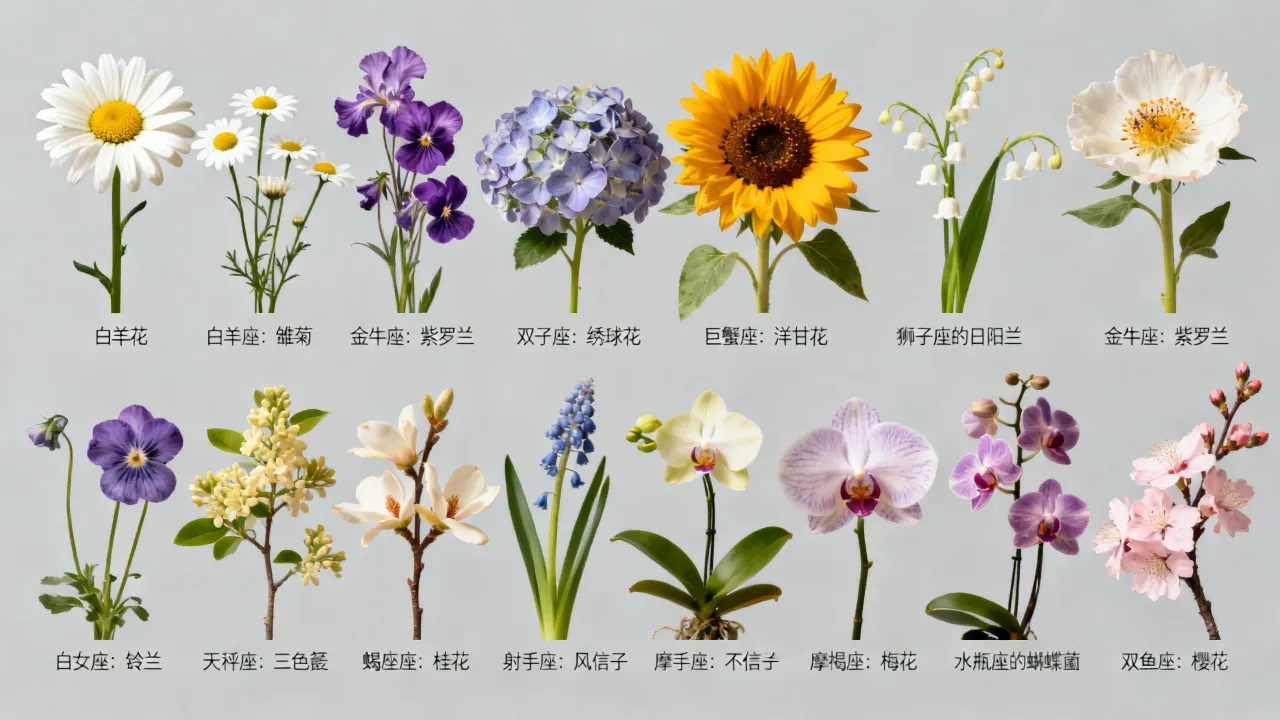 十二星座生辰守护花是什么,你的守护花是哪一朵 十二星座生辰守护花是什么,你的守护花是哪一朵