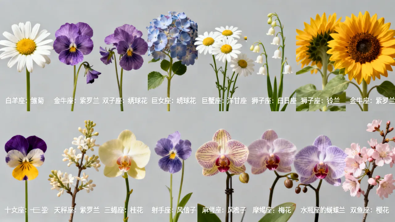 十二星座生辰守护花是什么,你的守护花是哪一朵 十二星座生辰守护花是什么,你的守护花是哪一朵