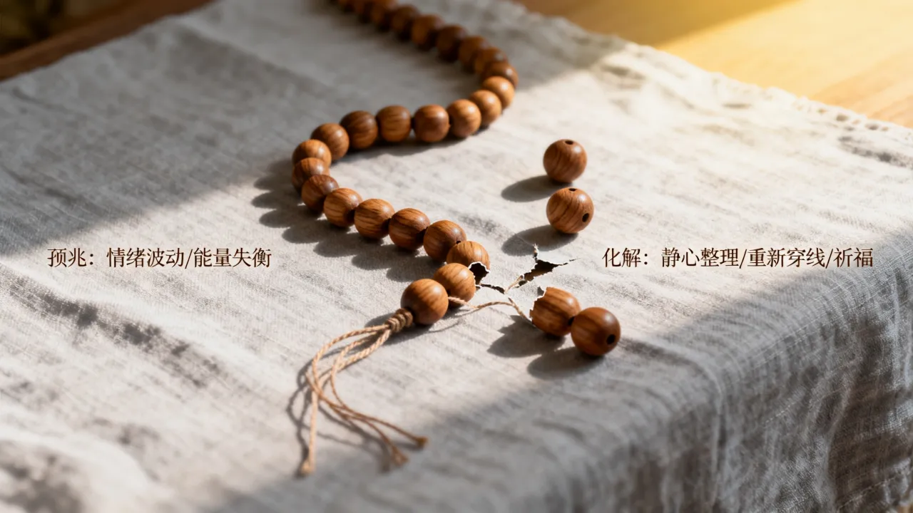 念珠断了是吉是凶?念珠断裂的预兆与化解方法 念珠断了是吉是凶?念珠断裂的预兆与化解方法