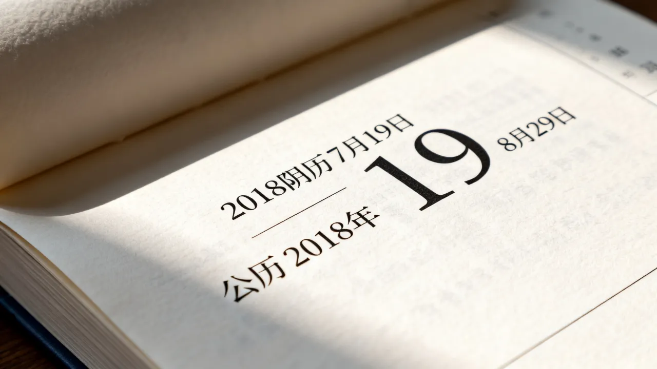 2018阴历7月19日是什么日子?阴历719对应的公历日期是几月几号 2018阴历7月19日是什么日子?阴历719对应的公历日期是几月几号