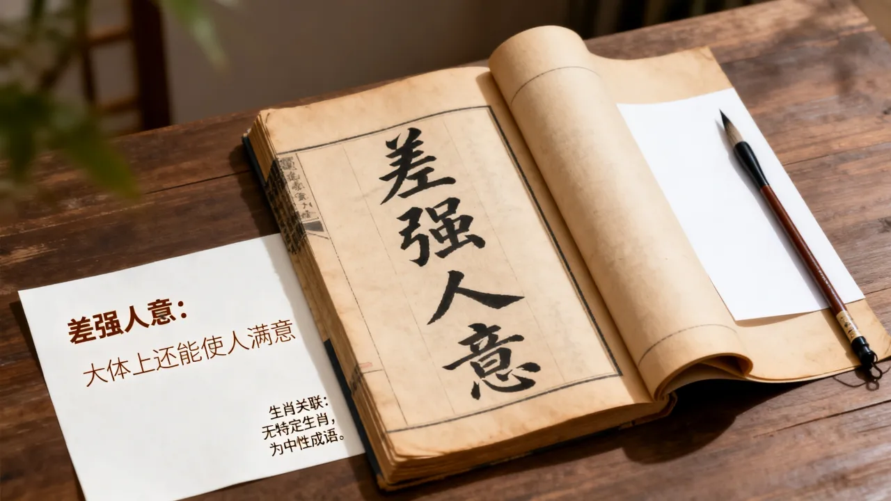 差强人意代表什么生肖,差强人意的意思是什么 差强人意代表什么生肖,差强人意的意思是什么
