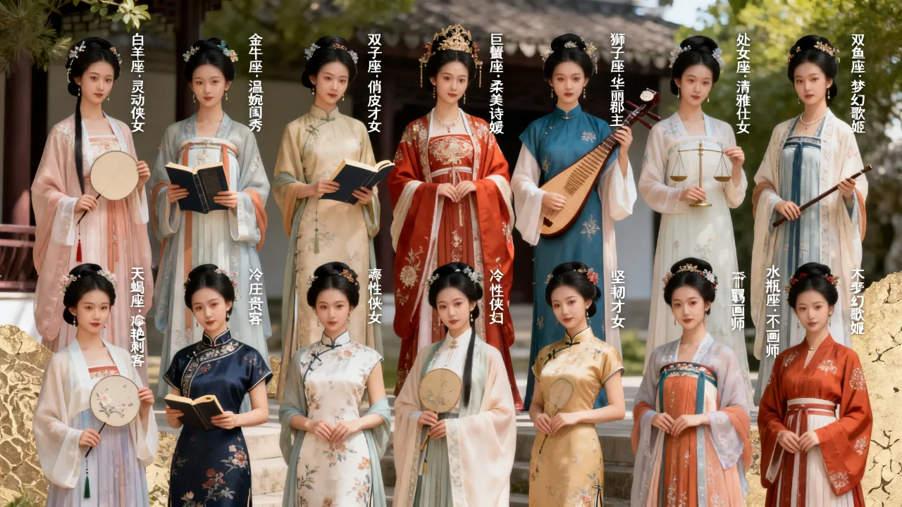十二星座古典美人谁最美,哪个星座古典气质最迷人 十二星座古典美人谁最美,哪个星座古典气质最迷人
