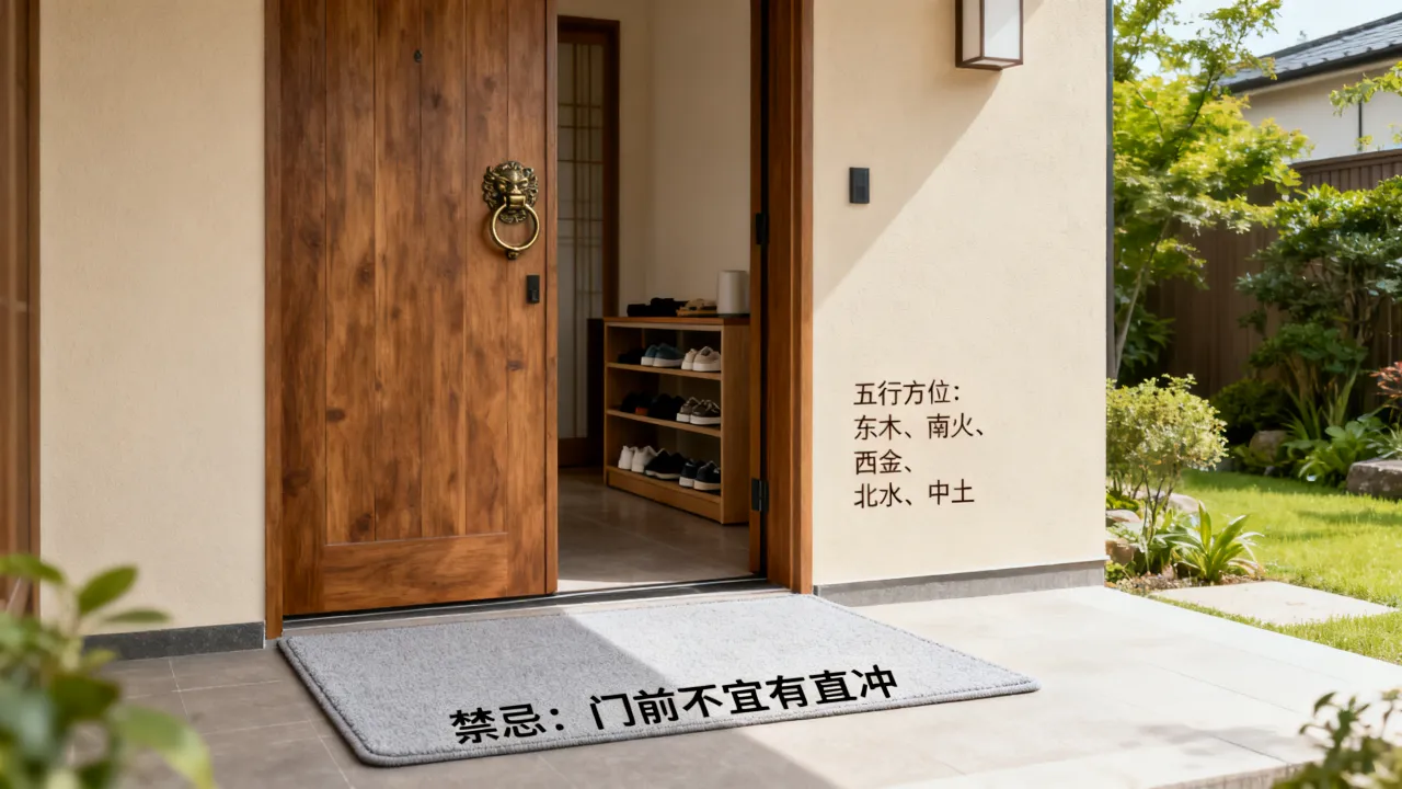 门口五行吉凶怎么看?住宅大门风水判断方法与禁忌 门口五行吉凶怎么看?住宅大门风水判断方法与禁忌