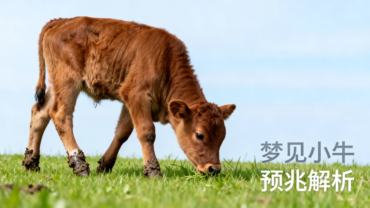 梦见小牛是什么意思，梦到小牛预兆好坏，周公解梦大全