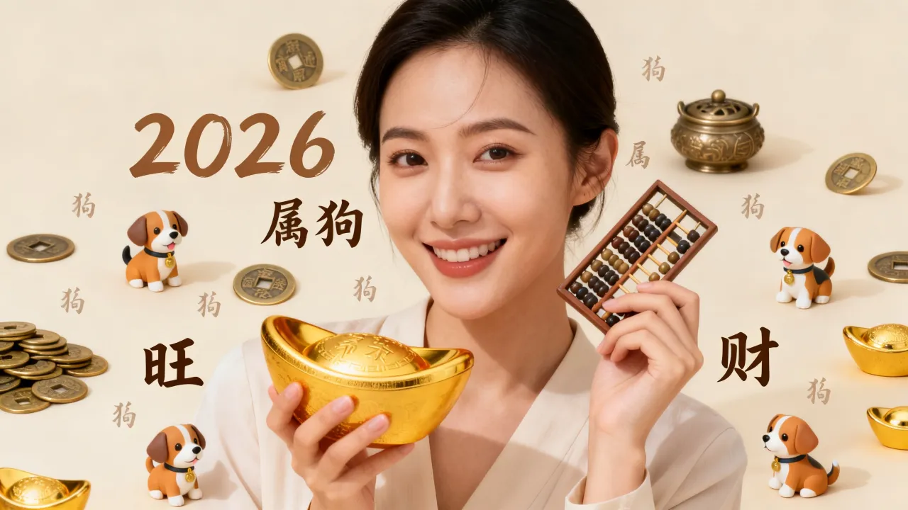 2026属狗女财运和运势,属狗女如何旺财最有效? 2026属狗女财运和运势,属狗女如何旺财最有效?
