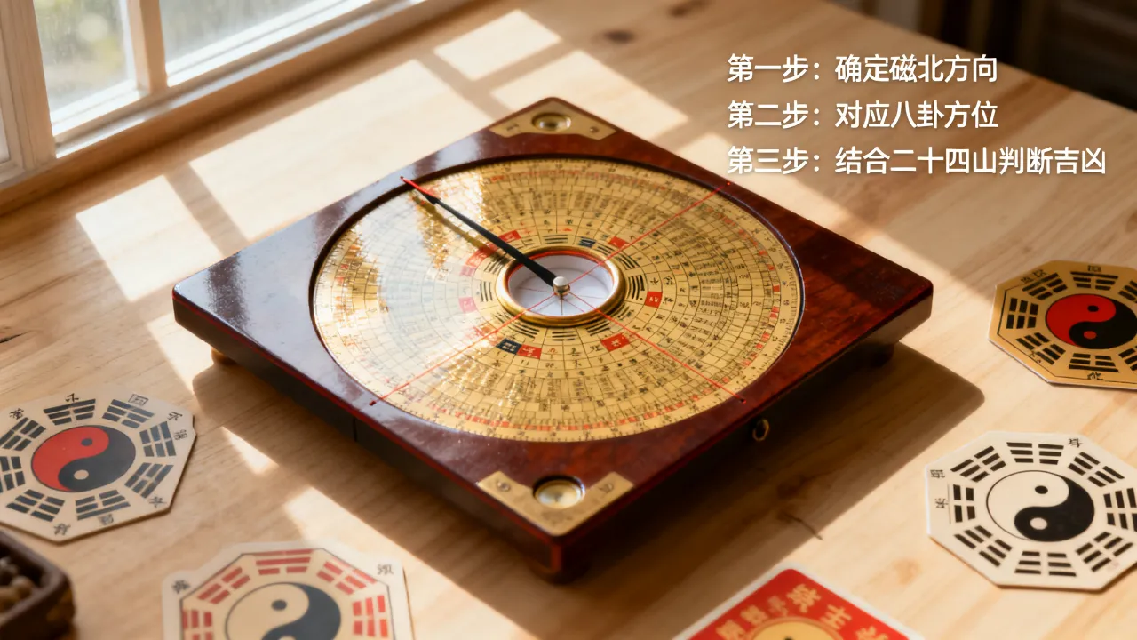 罗盘怎么定吉凶方位,罗盘定吉凶方位的方法是什么 罗盘怎么定吉凶方位,罗盘定吉凶方位的方法是什么