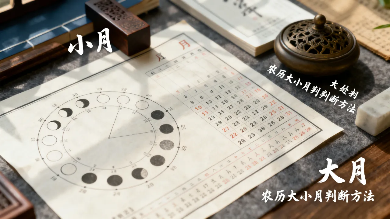 阴历小月与大月有何区别?农历大小月判断方法 阴历小月与大月有何区别?农历大小月判断方法