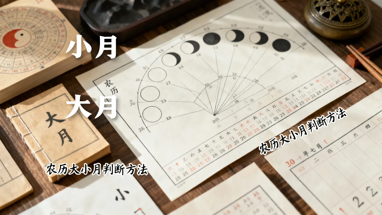 阴历小月与大月有何区别?农历大小月判断方法 阴历小月与大月有何区别?农历大小月判断方法