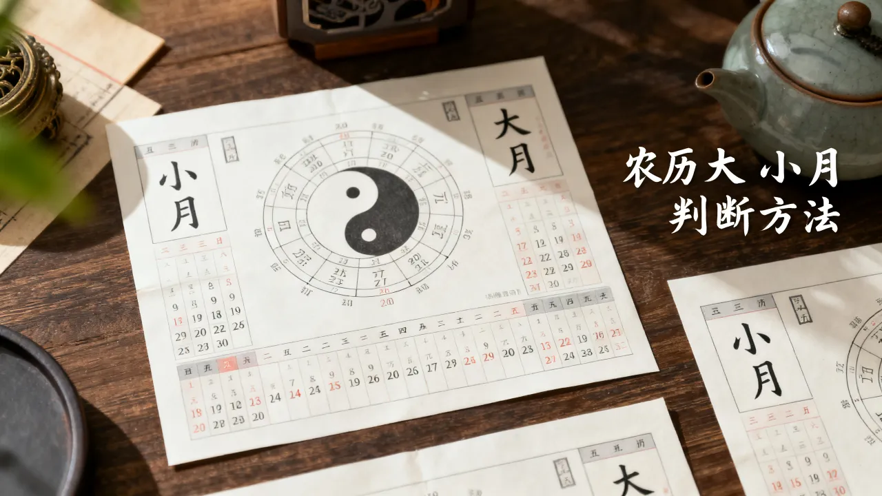 阴历小月与大月有何区别?农历大小月判断方法 阴历小月与大月有何区别?农历大小月判断方法