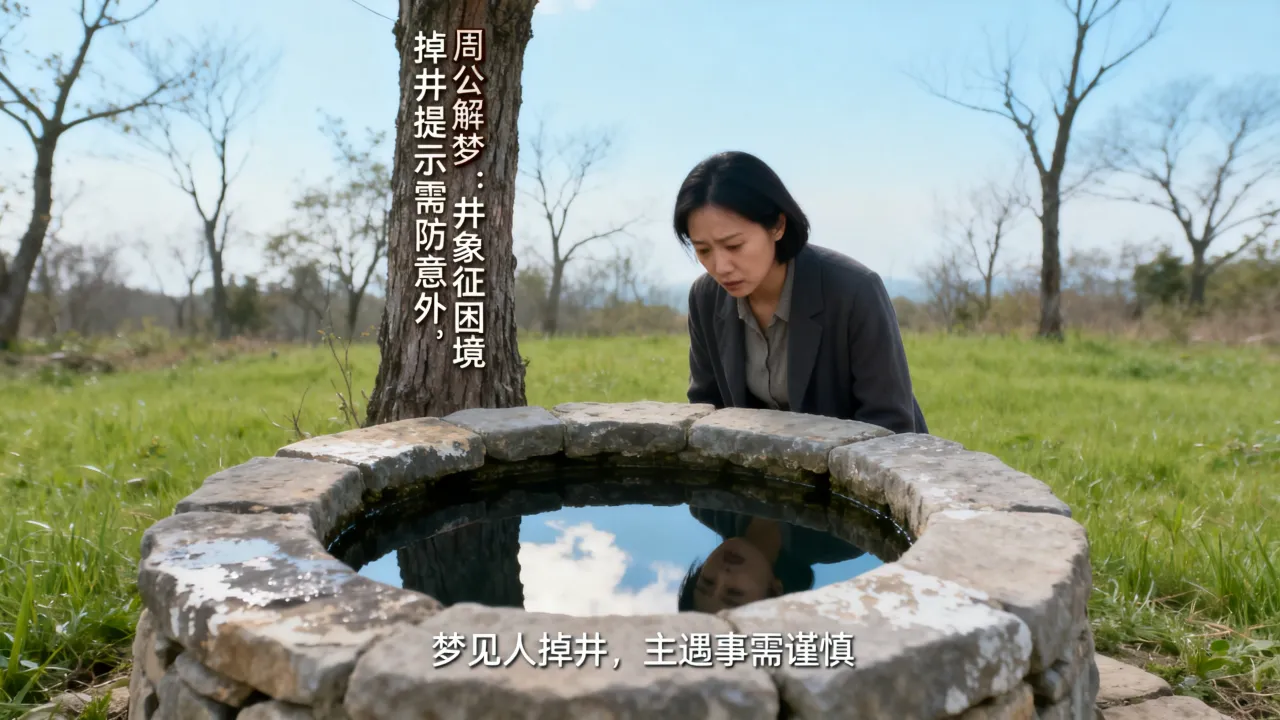 梦见人掉井是凶兆还是吉兆，周公解梦有何预兆？