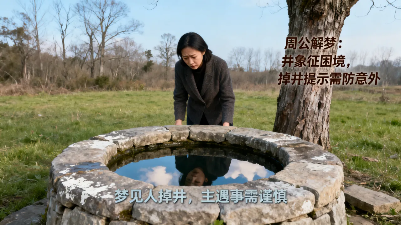 梦见人掉井是凶兆还是吉兆，周公解梦有何预兆？