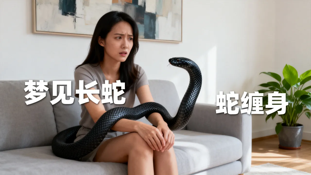 梦见长长的蛇预示着什么,女人梦见蛇缠身是吉是凶? 梦见长长的蛇预示着什么,女人梦见蛇缠身是吉是凶?