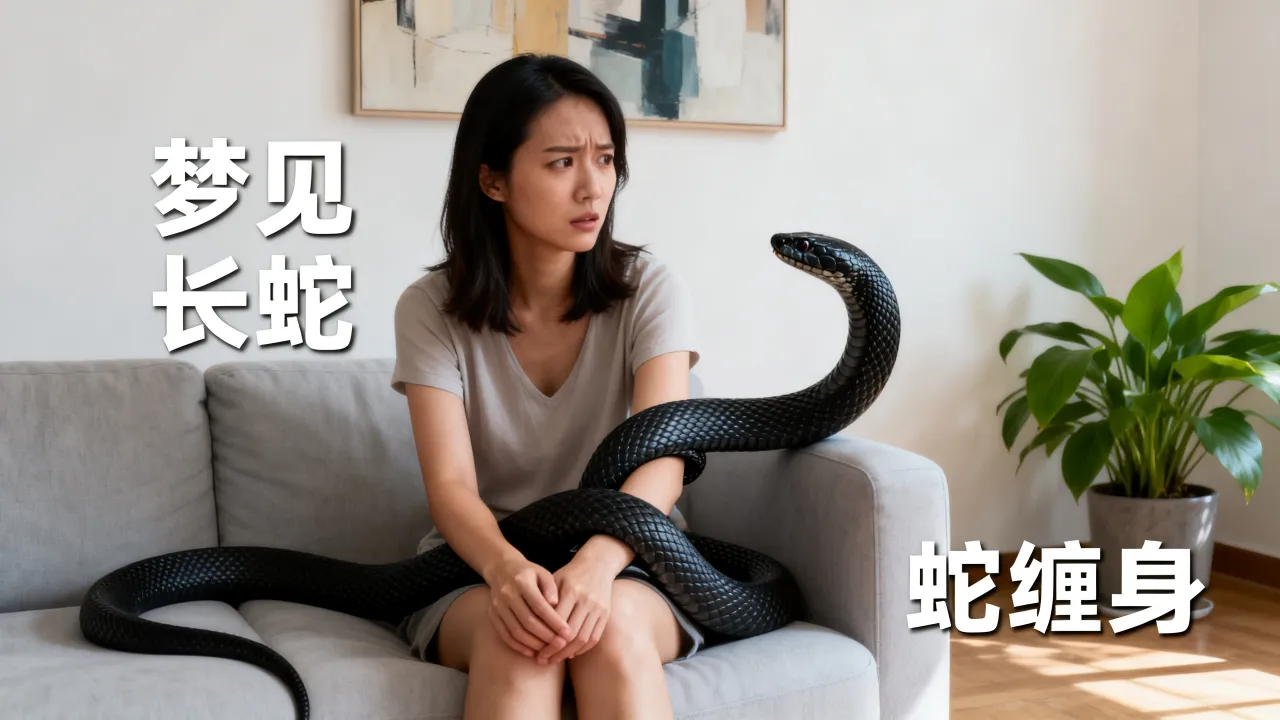 梦见长长的蛇预示着什么,女人梦见蛇缠身是吉是凶? 梦见长长的蛇预示着什么,女人梦见蛇缠身是吉是凶?